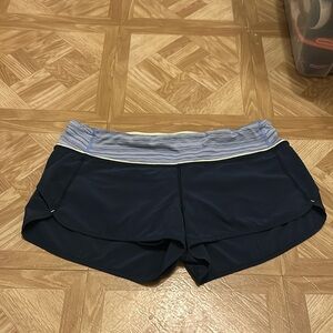 Lululemon blue shorts size 8
